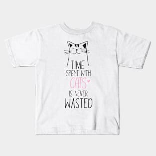 With Cats Kids T-Shirt